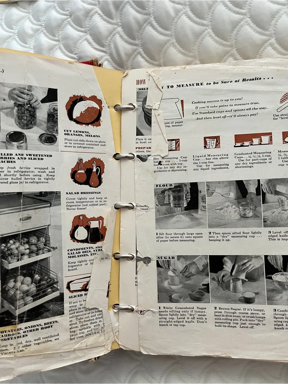 Lot of 2 Vintage 1950s Cookbooks Betty Crocker Picture Binder & Westinghouse
